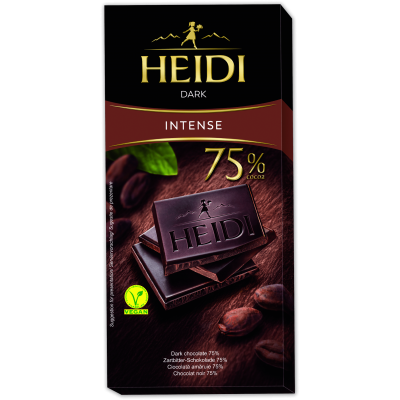 Heidi Dark Intense 75% VEGAN